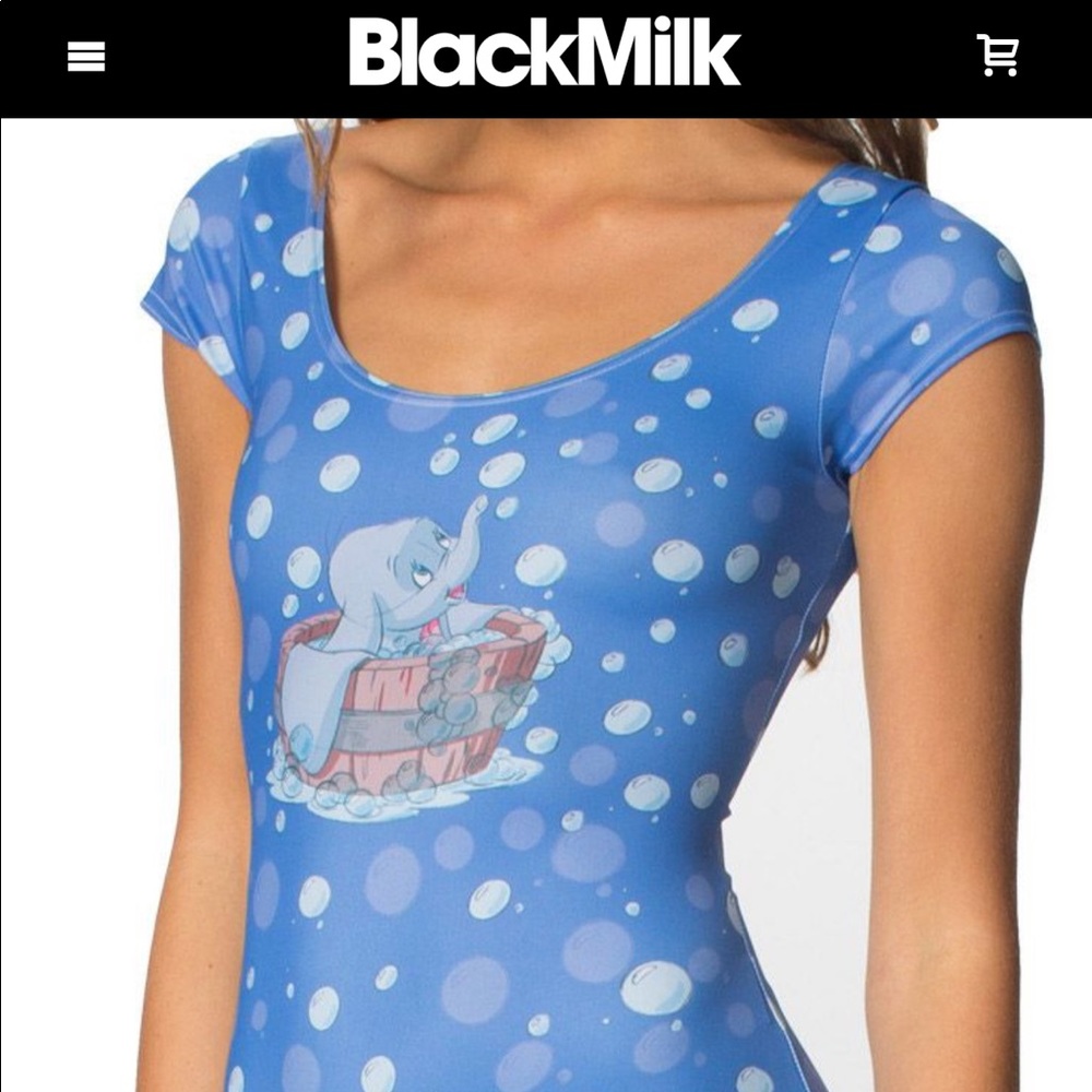 Sold Out! Rare! DUMBO CAP SLEEVE SWIMSUIT